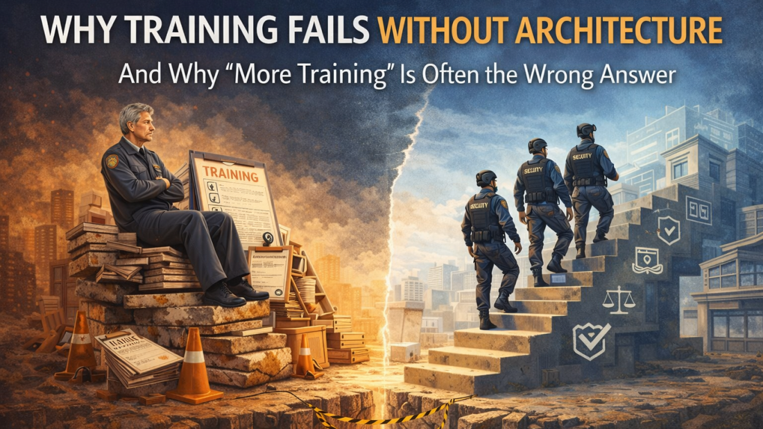 Why Training Fails Without Architecture and Why “More Training” Is Often the Wrong Answer