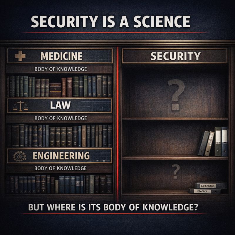 Where Is Security's Body of Knowledge?