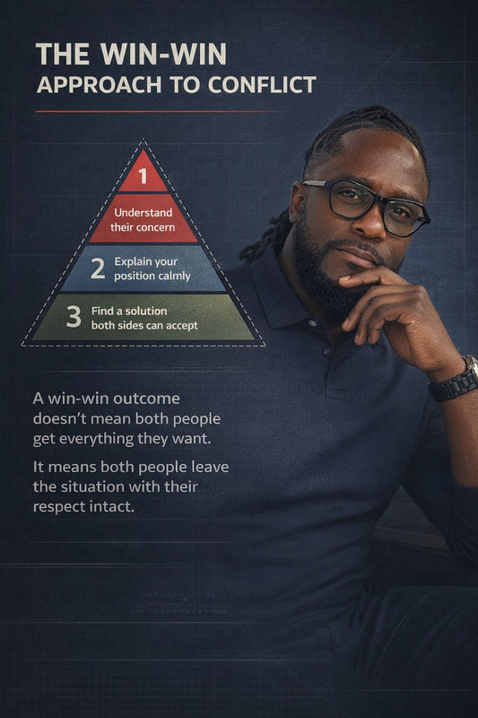 Most people think conflict is about control.