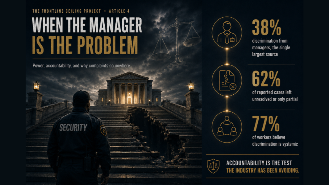 When the Manager Is the Problem: Power, Accountability and Why Discrimination Goes Unresolved in Private Security