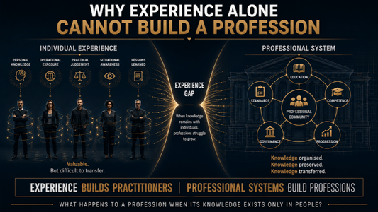 Why Experience Alone Cannot Build a Profession