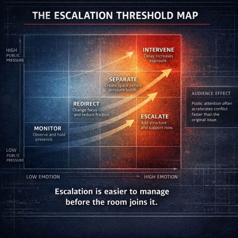 Escalation Starts Earlier Than You Think