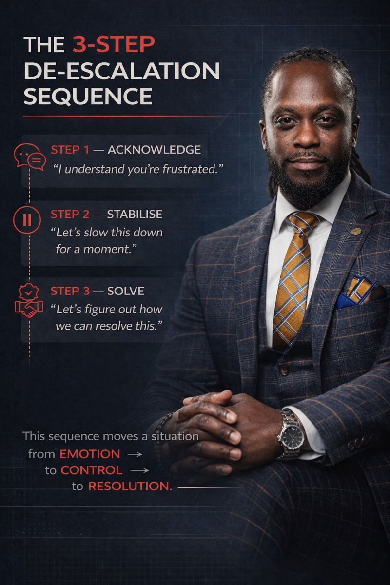 De-Escalation Starts With Acknowledgement