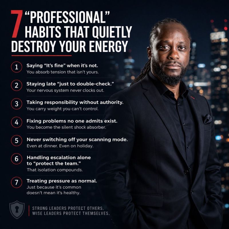The Habits That Quietly Burn You Out