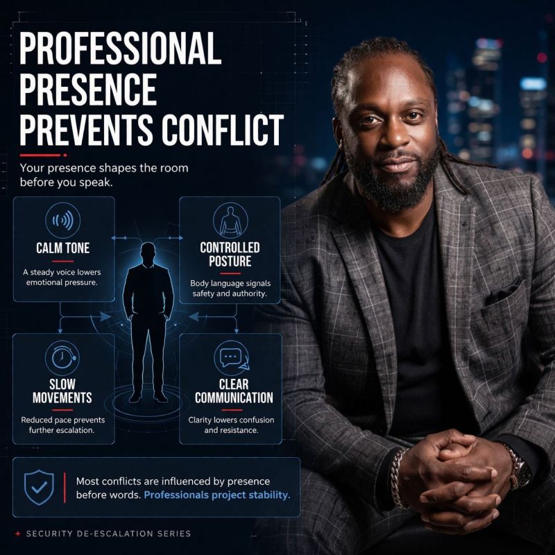 Professional Presence Prevents Conflict