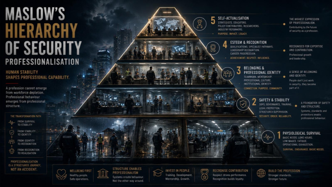 Maslow’s Hierarchy of Security Professionalisation