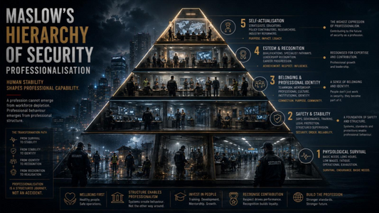 Maslow’s Hierarchy of Security Professionalisation